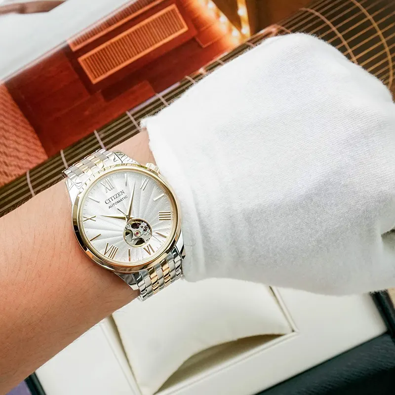 Citizen Open Heart Two-Tone Men’s Watch- NH9136-88A